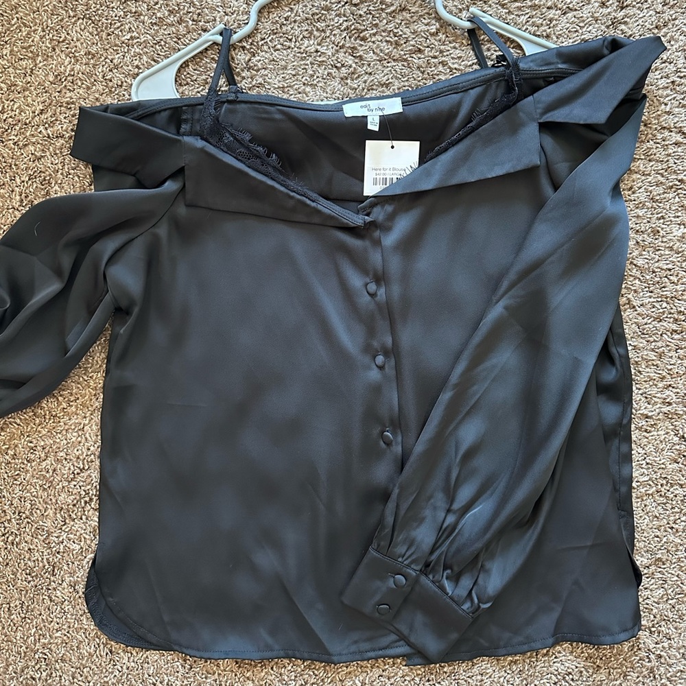 Cute black blouse